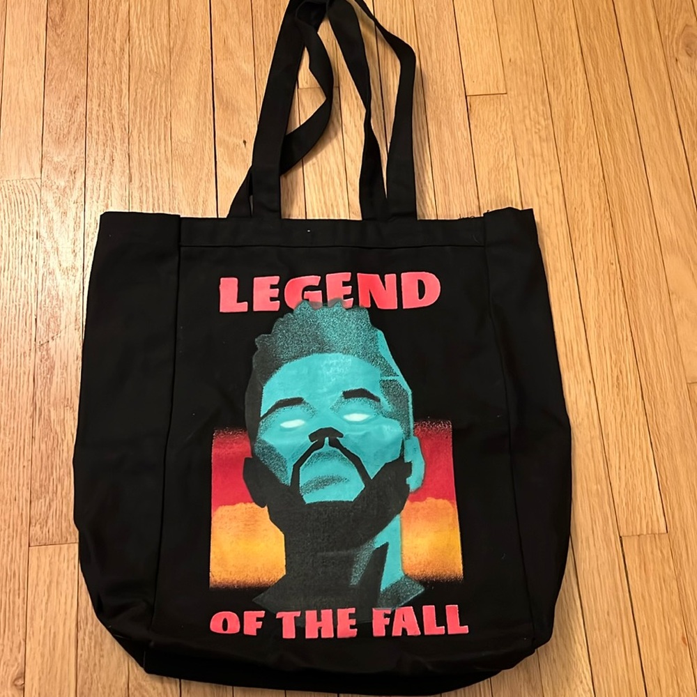 Never used -The Weeknd 2017 Starboy Legend of the Fall Tote Rare Concert Tour